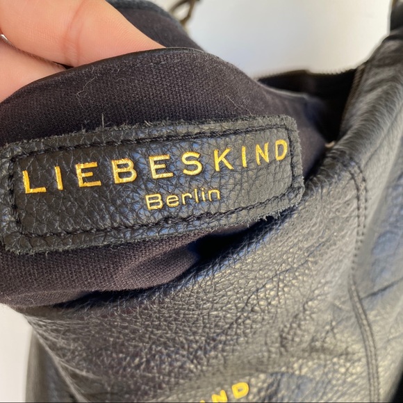 Liebeskind Berlin shoulder black leather purse - Picture 5 of 8